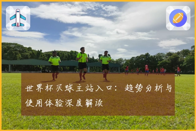 世界杯买球主站入口：趋势分析与使用体验深度解读